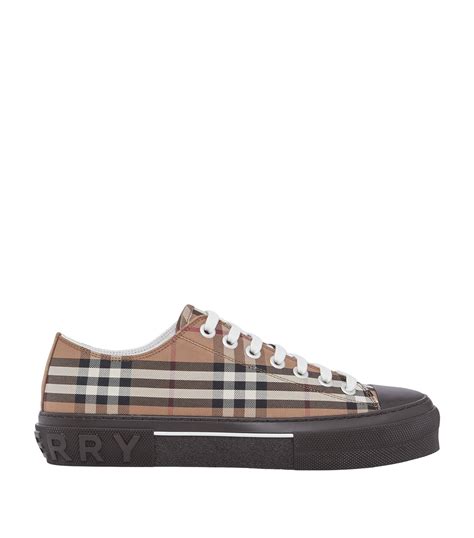 burberry brown check sneakers|burberry vintage check print.